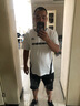 茵寶（Umbro）官方運動(dòng)短袖男裝上衣夏裝復古球衣情侶裝寬松女裝T恤衫 雪花白 L 曬單實(shí)拍圖