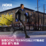 HOKA ONE ONE男款夏季克利夫頓 9防水版路跑鞋CLIFTON 9 GTX透氣 黑色/黑色 46 曬單實拍圖
