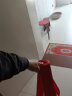 酌秀塑料地垫厨房卫生间淋浴室防滑垫子网眼镂空脚垫隔水家用防水垫 红普通款3.5mm 0.9米宽 1米长的 实拍图