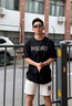 準(zhǔn)者運(yùn)動(dòng)短袖t恤男純棉夏季衣服透氣速干跑步體恤男士健身服飾上衣男 曬單實(shí)拍圖