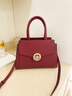 caibukaier斜挎包包女包新款紅色新娘婚媽媽包中年送生日禮物送女朋友老婆 【紅色】新年送老婆實(shí)用高檔 時(shí)尚輕奢百搭休閑通勤手提包 曬單實(shí)拍圖