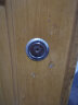 iGear老式门锁304不锈钢防盗外装木门铁门锁加厚锁体室内门锁拉丝右开 实拍图