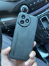 遼科適用榮耀X50i+手機(jī)殼新款羊巴皮保護(hù)套車載磁吸全包邊防摔殼高檔商務(wù)復(fù)古耐臟簡約手機(jī)套男 榮耀X50i+【石墨灰】 羊巴皮保護(hù)套【配屏幕膜】 曬單實(shí)拍圖