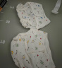 安可新 婴儿尿布兜可洗新生儿隔尿裤纯棉透气防水防侧漏 3件装 S码 实拍图