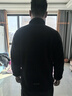 拓路者（Pioneer Camp）戶外抓絨衣男士立領(lǐng)冬季加絨加厚內(nèi)膽搖粒絨外套中老年春裝大碼 黑色 XL 曬單實(shí)拍圖
