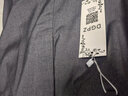 DGPZ正裝褲女商務(wù)休閑西裝褲面湯抗皺直筒褲職業(yè)通勤工裝 灰色08903 XL 曬單實(shí)拍圖