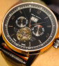 海鸥（SEAGULL）手表男士自动机械表 男表礼物日历周历月历镂空飞轮腕表219.328黑 实拍图