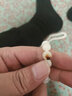 彩荷白玉菩提根手串108顆素珠 男女款佛珠文玩念珠手鏈項(xiàng)鏈 圓珠8mm  曬單實(shí)拍圖