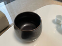 聚器堂茶洗陶瓷 大號(hào)洗茶碗洗茶具盆功夫茶具配件 洗杯器皿 茶渣缸水盂 水洗-小茶渣缸（黑） 曬單實(shí)拍圖