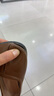 西域駱駝（VANCAMEL）豆豆鞋女2024新款淺口單鞋休閑真小皮鞋一腳蹬平底孕婦媽媽樂福 棕色 36 曬單實(shí)拍圖