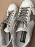 Golden Goose【可定制】Super-Star經(jīng)典銀尾牛皮臟臟鞋平底男女板鞋GGDB 男款白色 41 (255mm) 曬單實(shí)拍圖