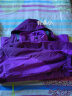 南极人户外冲锋衣男三合一冬季加绒保暖两件套抓绒内胆登山服冲锋衣裤 紫色（女） 4XL 实拍图