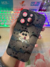 素洛發(fā)光卡通小新妮妮情侶手機殼適用蘋(píng)果15promax抗指紋時(shí)尚動(dòng)漫IP13pro新款I(lǐng)phone14玻璃防爆保護殼 【發(fā)光小新A&黑色】金屬漆玻璃 蘋(píng)果14pro 曬單實(shí)拍圖