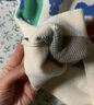 嘟嘟家【全棉&抗起球面料】男女童毛衣保暖滿印卡通童裝兒童套頭衫冬裝 米白色 80 曬單實拍圖