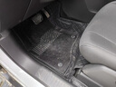 2012/2013/2014款2016年吉普自由客Jeep專(zhuān)用 全包圍單層汽車(chē)腳墊加厚防滑 黑色腳墊+黑色絲圈 曬單實(shí)拍圖