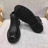 Jeep吉普男鞋夏季新款馬丁靴男英倫風(fēng)男士休閑鞋高幫真牛皮休閑皮鞋男 黑色 【標(biāo)準(zhǔn)皮鞋碼】 41 曬單實拍圖
