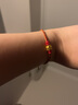 英皇珠寶三合生肖蛇年蛇雞牛轉(zhuǎn)運珠黃金手鏈足金本命年寶寶生日禮物 虎狗馬740222 曬單實拍圖