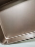 欣佰悅（XINBAIYUE）古早蛋糕模具水浴烤盤烤箱工具用加高加深面包長方形方形家用 11英寸方形加厚 加高深烤盤 曬單實拍圖