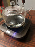 容山堂玻璃煮茶器黑白茶普洱蒸汽泡茶壺耐熱家用燒水壺電陶爐套裝 星耀煮茶器+小容黑胡桃電陶爐 曬單實拍圖