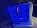 航嘉（Huntkey） 暗夜獵手5 電腦機箱臺式DIY全側透游戲水冷ATX大板背線(xiàn)機箱 暗夜獵手5-白色+4個(gè)15燈風(fēng)扇 曬單實(shí)拍圖