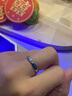MZMZ流星雨情侶戒指PT950鉑金開(kāi)口可調(diào)節(jié)對(duì)戒求訂婚情人節(jié)禮物送女友 輕奢款-活口對(duì)戒本地倉(cāng)當(dāng)/次日達(dá) 曬單實(shí)拍圖