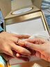 DR鉆石對(duì)戒情侶鉑金結(jié)婚紀(jì)念禮物 FOREVER10%先生 【白鉆】單男戒-PT950鉑金 曬單實(shí)拍圖