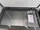 TCL新品家电142升/100升低霜小型家用冰柜冷藏冷冻转换冷冻柜冷柜母乳冷藏囤货小冰箱租房以旧换新 灰色 206L BDBC-206FQD（钛晶灰） 实拍图