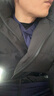 LEEREDPOI羽絨服男立領(lǐng)寬松休閑潮流百搭短款冬季保暖鴨絨冬天青年外套 黑色 L 約120-145斤可穿 曬單實(shí)拍圖