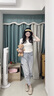 斯普王（SIPUWANG）女鞋秋季新款厚底漁夫鞋大碼女鞋41-43休閑一腳蹬平底淺口單鞋女 杏色 37 曬單實(shí)拍圖