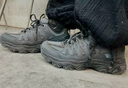 斯凱奇（Skechers）女鞋秋季戶外防滑登山徒步鞋抓地防護(hù)耐磨越野運(yùn)動(dòng)跑步鞋七夕禮物 木炭色/黑色/CCBK 37 曬單實(shí)拍圖