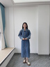ZHR樂福鞋女春秋季新款厚底小眾法式英倫風氣質高級感系帶小皮鞋女 米色 37 曬單實拍圖