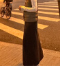 无印良品（MUJI）女式 灯芯绒 A字裙 长半身裙女秋冬款裙子 BE09CC3A 深棕色 M(160/66A) 实拍图