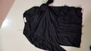 VeniMasee男士內(nèi)衣上衣桑蠶絲羊毛秋衣男加厚秋冬羊毛打底衫內(nèi)搭保暖內(nèi)衣男 中領(lǐng)-黑灰色 L碼【建議110-140斤】 曬單實(shí)拍圖