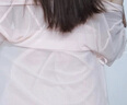 MOXTOC性感大碼睡衣女高級(jí)蕾絲網(wǎng)紗床上睡裙情趣吊帶睡裙夏季七夕送禮 誘惑粉（睡裙+睡袍） L （建議100~120斤） 曬單實(shí)拍圖