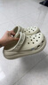 卡駱馳（crocs）光輪Clog洞洞鞋男女鞋厚底涼拖拖鞋沙灘涼鞋 M6W8 曬單實(shí)拍圖