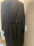 愛(ài)特愛(ài)（EITIE）高級感簡(jiǎn)約通勤百搭小黑裙正式西裝連衣裙秋季新款7507218 極簡(jiǎn)黑20 M 160 曬單實(shí)拍圖