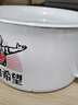 德蒂芙老式搪瓷碗泡面碗帶蓋超大號泡面?zhèn)€性學生宿舍快餐杯懷舊碗易清洗 升級款【一個裝帶蓋】+【勺筷清 17cm 為了老婆【1600毫升】 曬單實拍圖