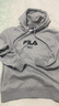 FILA 斐樂(lè )情侶連帽衛衣加絨男冬季寬松帽衫女純棉休閑運動(dòng)上衣 曬單實(shí)拍圖