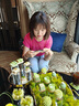 燕潯美式復(fù)古闊腿牛仔褲女裝2025春秋季新款大碼胖mm高腰直筒拖地長(zhǎng)褲 淺藍(lán)色 S 曬單實(shí)拍圖