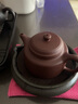 容山堂粗陶壺承儲水小茶盤(pán)毛氈養壺墊紫砂壺承家用干泡臺功夫茶具 粗陶上釉壺托-毛氈黑釉 曬單實(shí)拍圖