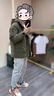 Lee dprre美式工裝羽絨服男冬季2024新款加厚白鴨絨戶外連帽沖I鋒衣外套潮 軍綠色 M 適合 90斤-110斤 曬單實拍圖