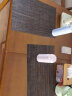 厨甄 日式素色简约餐垫长方形餐桌垫欧式PVC西餐垫隔热垫杯垫碗垫盘垫子餐布水洗 古铜色1片装 实拍图