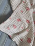 优米熊 浴巾纯棉6层儿童浴巾婴儿纱布毯子包被吸水速干大毛巾110*110cm 实拍图