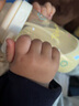 小土豆PPSU布丁奶瓶寬口徑嬰兒寶寶帶手柄吸管水杯一歲以上奶瓶 清水藍+奶嘴 曬單實(shí)拍圖