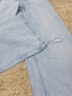 TOMMY JEANS【寬松闊腿】秋冬女裝美式潮流復古破洞中腰微彈水洗牛仔褲 牛仔藍1AB 28 曬單實(shí)拍圖