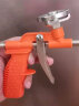 纽盾 发泡枪 发泡胶枪 聚氨酯泡沫填缝剂通用工具 发泡剂填缝枪1把 实拍图