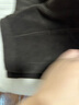 百圖betu女裝冬季新款半身裙高腰燈芯絨坑條顯瘦裙子女2411T69 咖啡色 L 曬單實(shí)拍圖