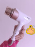 松下（Panasonic）吹風(fēng)機家用電吹風(fēng)便攜可折疊高速靜音負離子護發(fā)大功率吹風(fēng)筒 生日送女友老婆女士七夕情人節禮物 EH-NW90 星焰粉禮盒裝【納諾怡水潤護發(fā)】 曬單實(shí)拍圖