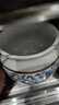 Aseblarm青花瓷隔水燕窩燉盅小湯盅家用陶瓷內(nèi)膽燉碗瓦罐湯罐餐飲專用燉罐 【600ml】青花 無孔 曬單實(shí)拍圖