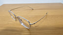 暴龍（BOLON）視眼鏡框 王鶴棣同款眼鏡架男女近視配鏡片 暴龍眼鏡 BT1616 精選 B90-銀色 配蔡司新清銳1.60鉑金膜鏡片 曬單實(shí)拍圖